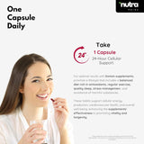 NAD Supplement -Superior Bioavailable - Cellular Longevity, Mitochondrial Energy, Heart & Brain and Healthy Aging - Nicotinamide Riboside (NR), CoQ10 (Ubiquinol), Shilajit & PQQ - Vegan